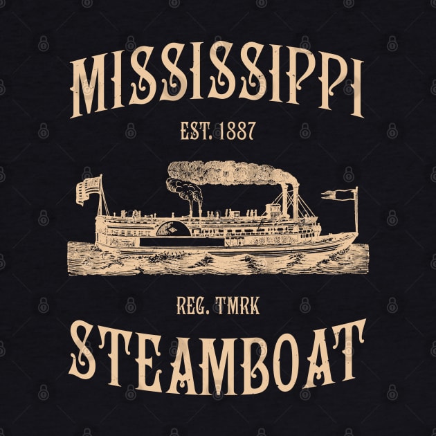 Mississippi Steamboat by JakeRhodes